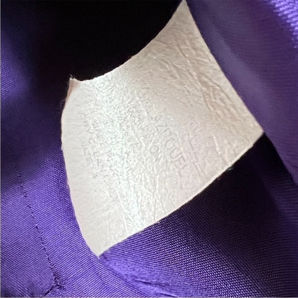 YIGAL‎ AZROUEL Cherry Wool Crepe Classic Single Button Tailored Blazer Jacket 4 - Picture 9 of 9